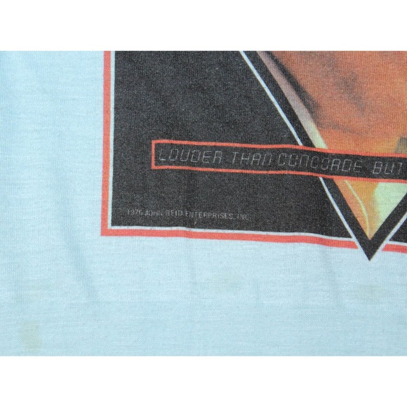 ELTON JOHN Louder Than Concorde 1976 Concert Tour Original T-Shirt M - XS - Picture 3 of 7